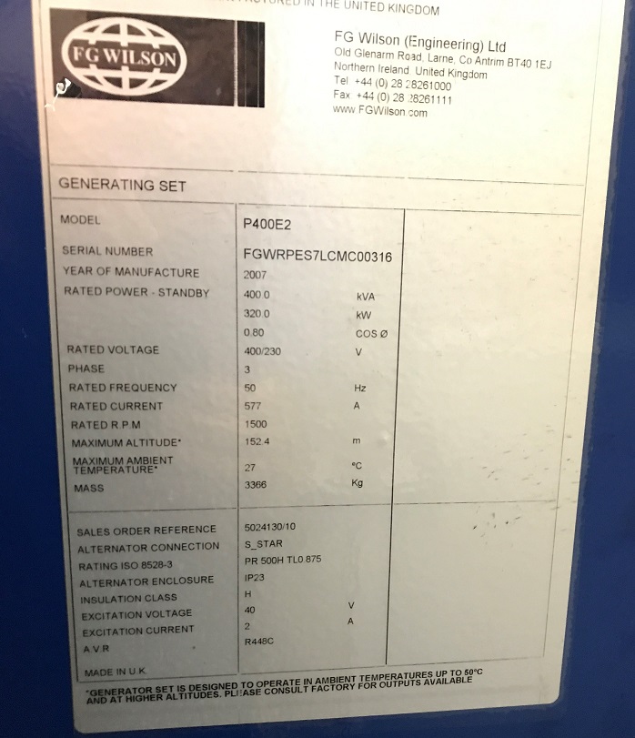 What do generator power ratings mean?